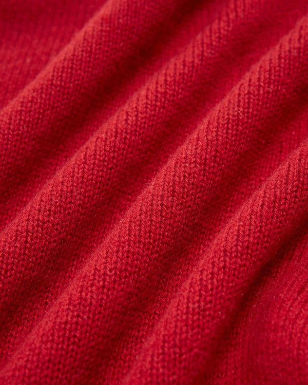 Lipstick Cashmere Cardigan