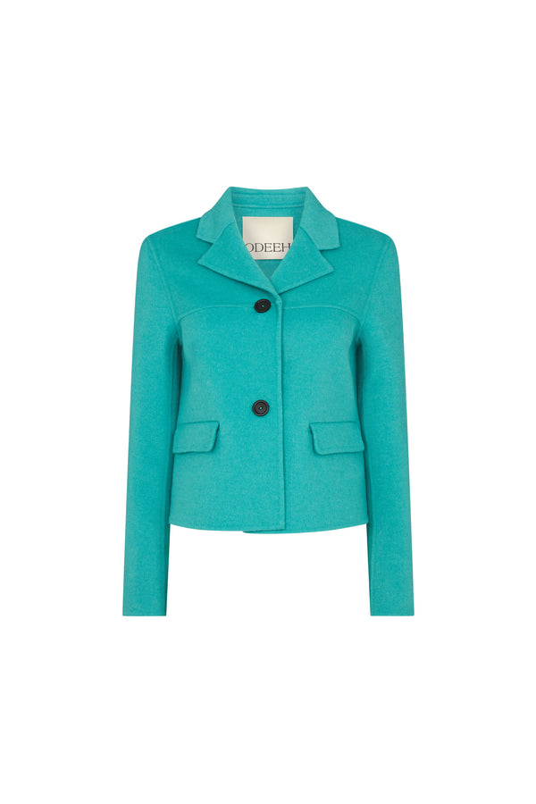 Aqua Doubleface Wool Jacket