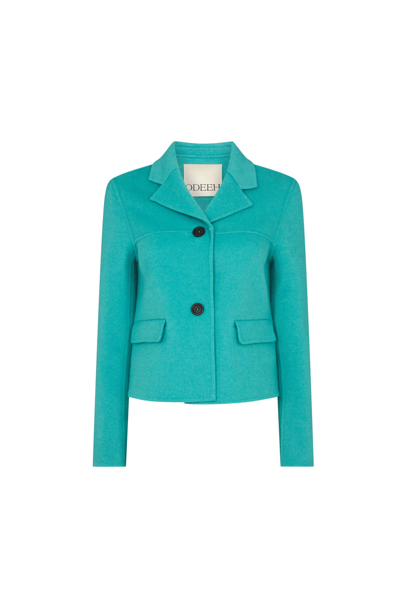 Aqua Doubleface Wool Jacket