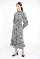 Graphic Print Dress