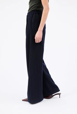 Flannel Pinstripe Trousers