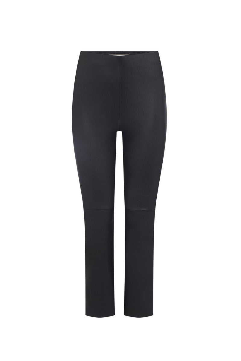 Ink Leather Trousers