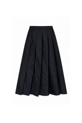 Midnight Taffeta Skirt