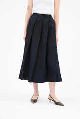 Midnight Taffeta Skirt