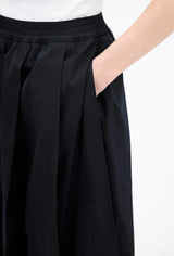 Midnight Taffeta Skirt