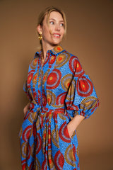 Printed Cotton Dress