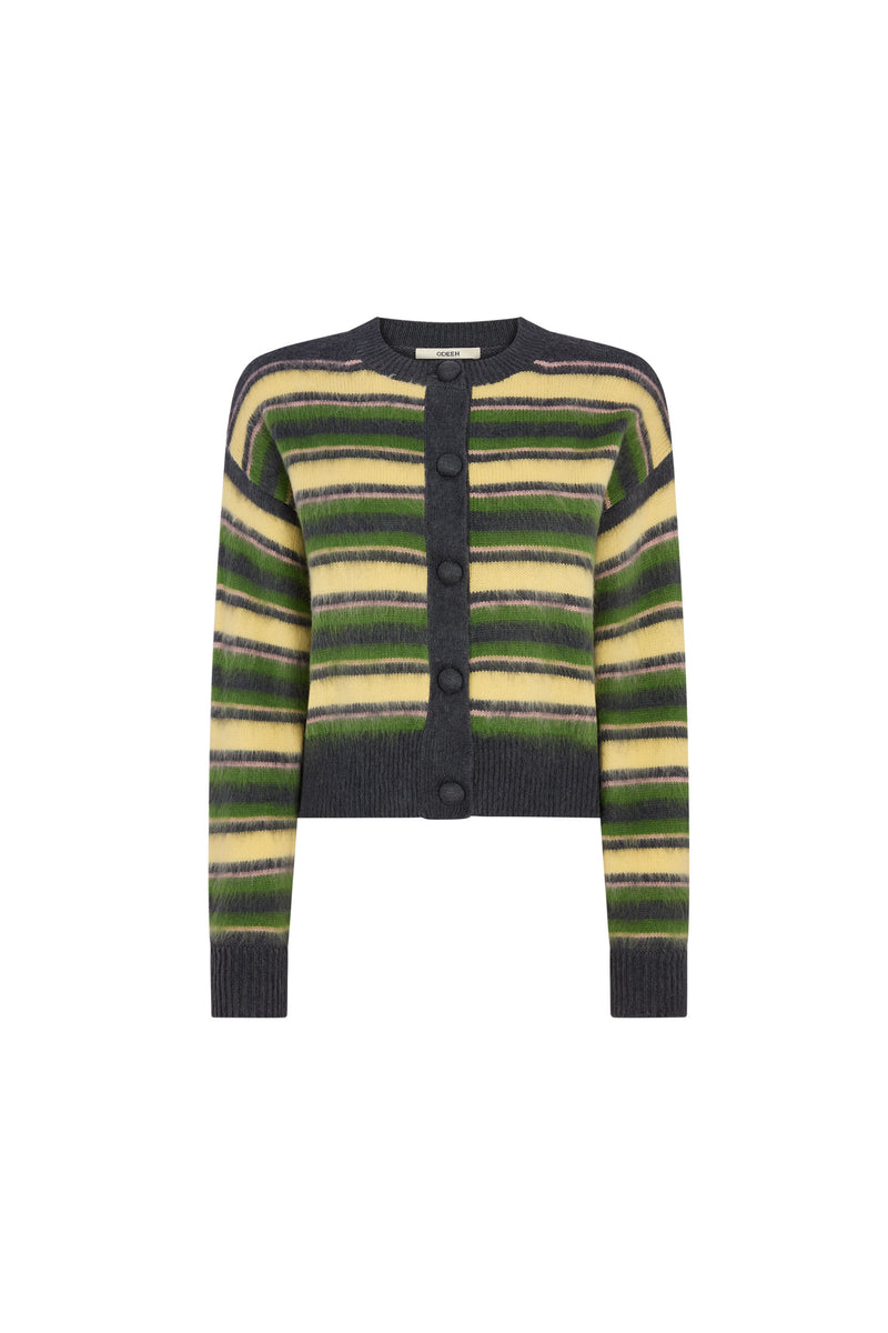 Multi Stripe Cardigan