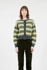 Multi Stripe Cardigan