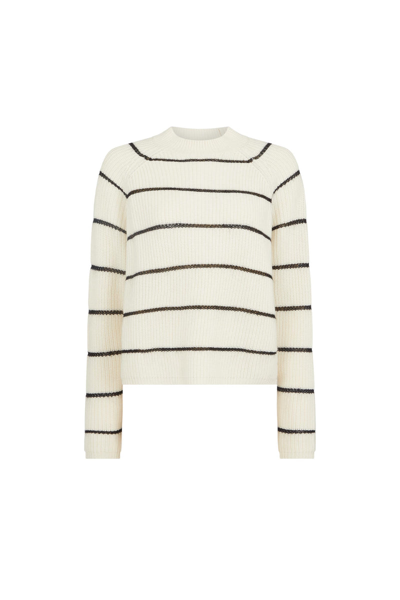 Stripe Ribbed Sweater