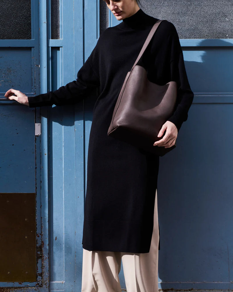 Chestnut Grain Leather Sac Supple Bag