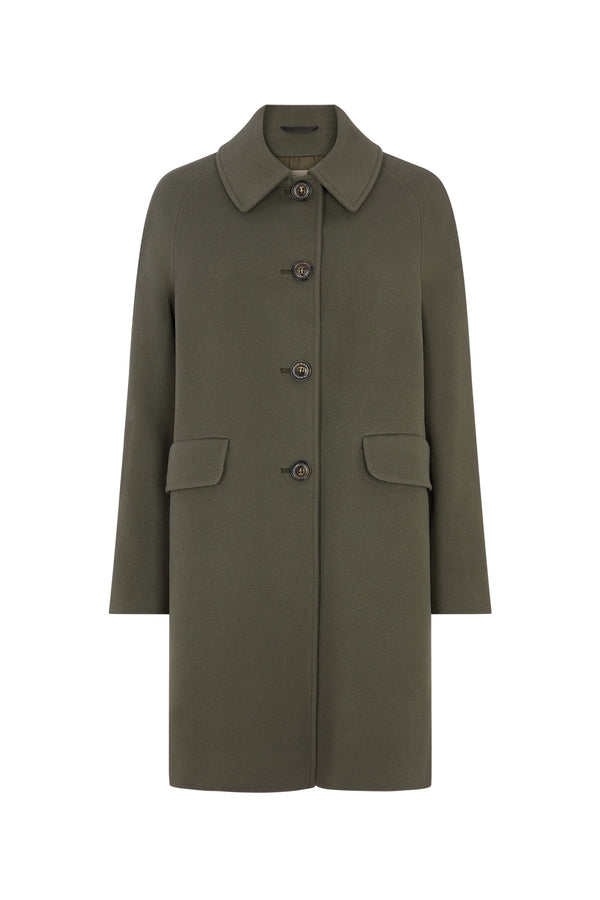 Sage Wool & Cashmere Coat