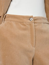 Camel Corduroy Wukari Trousers
