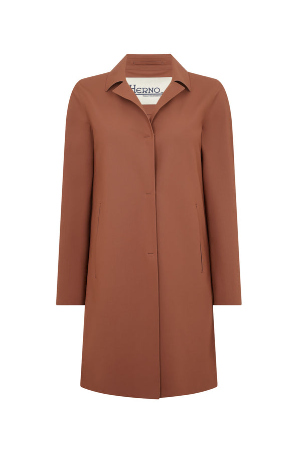 Chestnut Scuba Coat