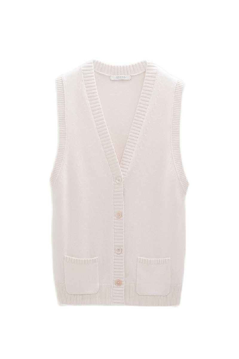 Powder Knitted Gilet