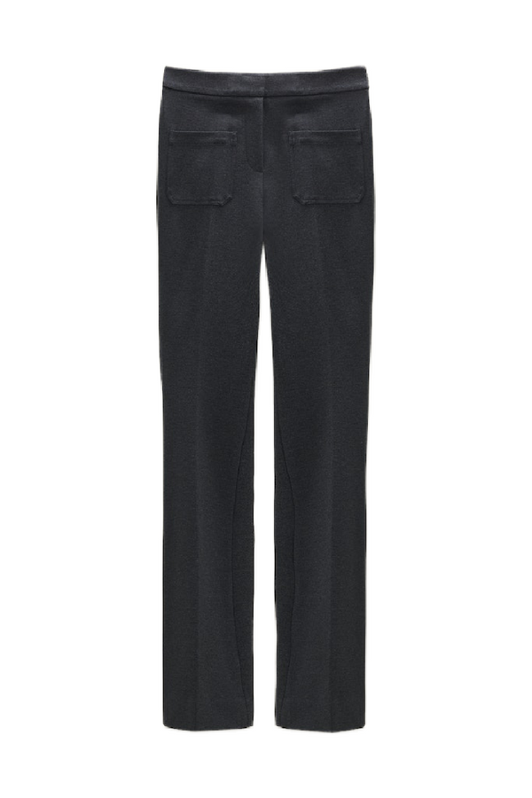 Charcoal Punto Milano Trousers