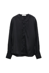 Black Silk Blouse