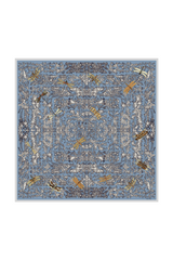 Demoiselle Print Silk Scarf