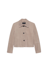 Taupe Suede Jacket