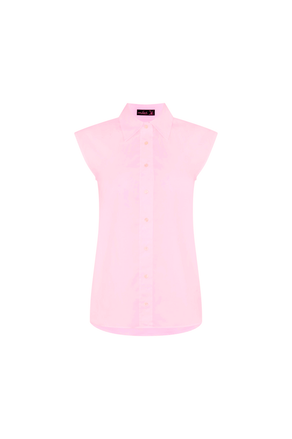 Rose Cotton Pique Shirt