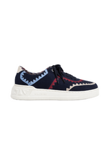 Blue Frame Sneakers