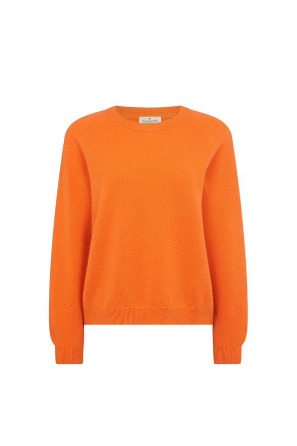 Orange Cashmere Sweater