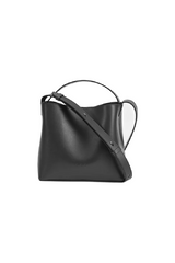 Black Leather Mini Sac Bag