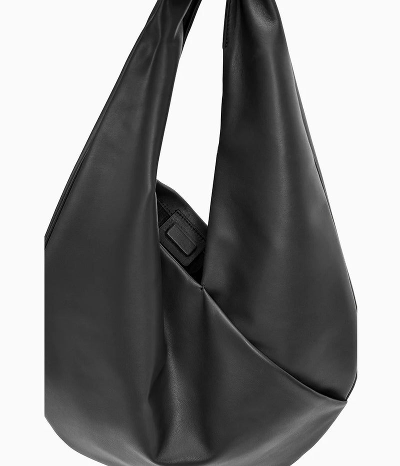 Black Leather Ora Bag