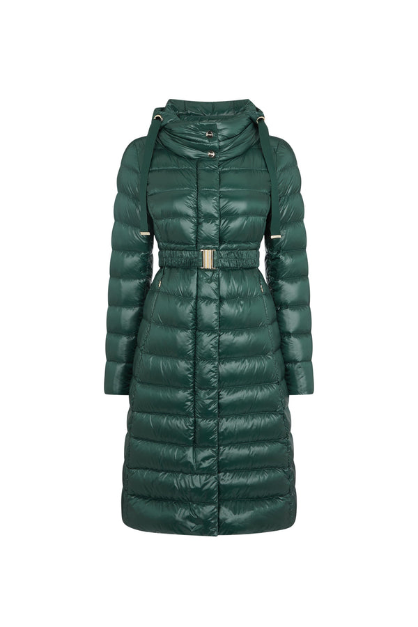 Bottle Long Hooded Ultralight Coat