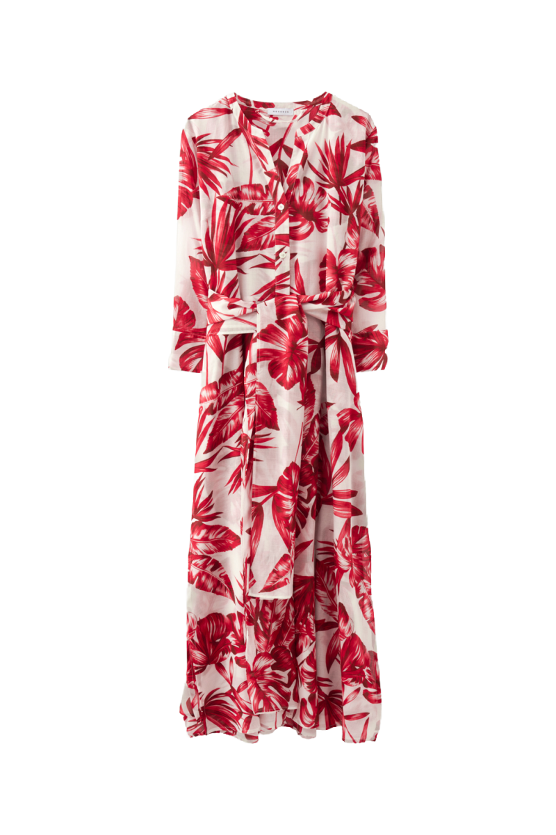Floral Cotton Voile Dress
