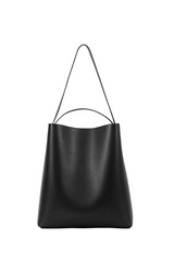 Black Leather Sac Bag