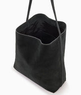 Black Suede Sac Supple Bag