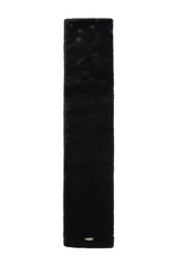 Black Eco Fur Scarf