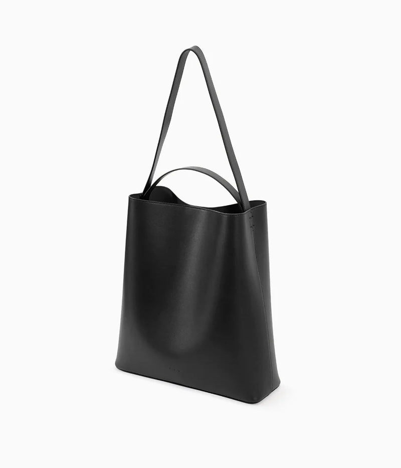 Black Leather Sac Bag