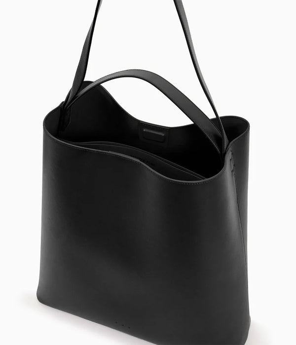 Black Leather Sac Bag