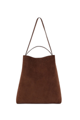Cocoa Suede Sac Bag