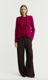 Ruby Cashmere & Silk Blazer