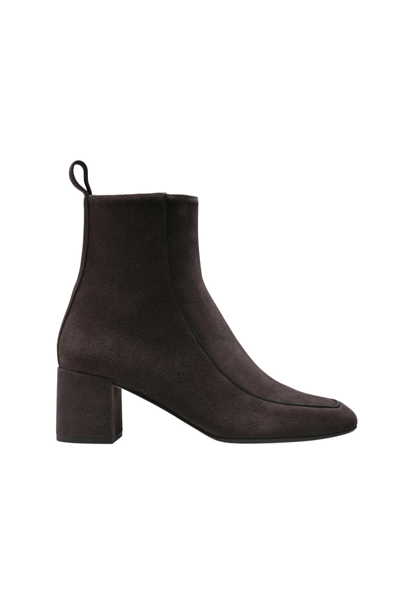 Chocolate Suede Calf Boot