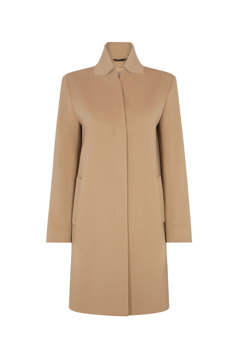 Camel Loro Piana Wool Classic Coat