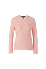 Rose Honeycomb Knit Sweater