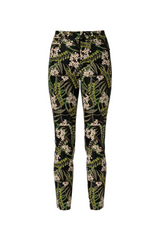 Printed Velvet Trousers