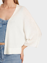 Soft White Kimono Cardigan
