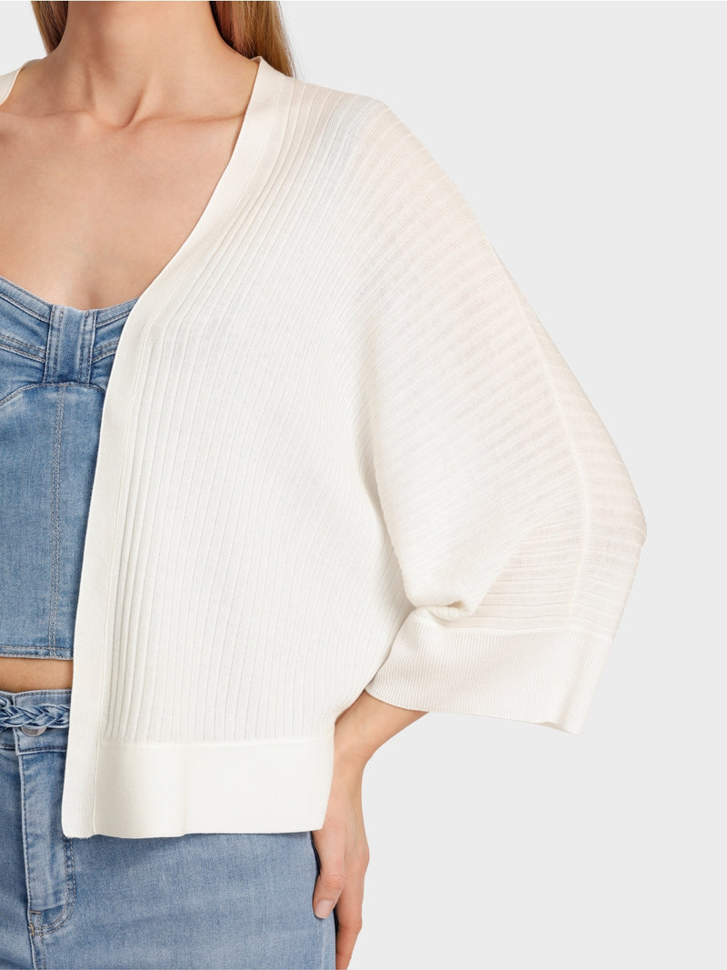 Soft White Kimono Cardigan