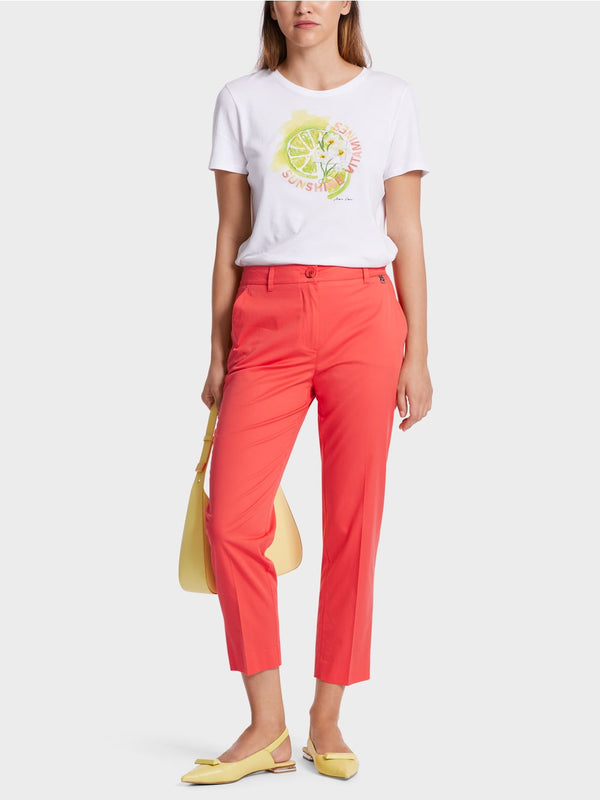 Watermelon 7/8 Length Trousers