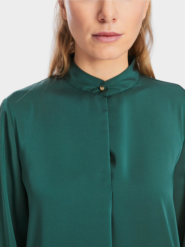 Forest Mao Collared Blouse