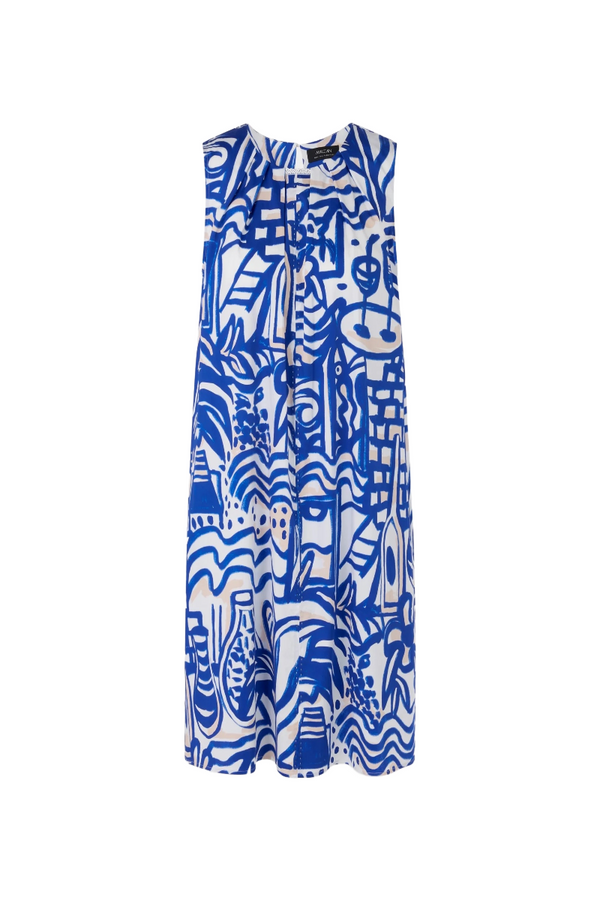 Yves Graphic Print Dress