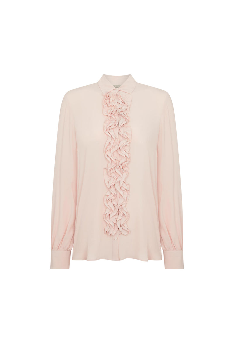 Rose Ruffle Blouse