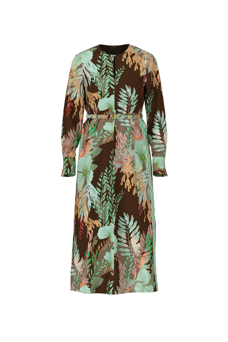 Floral Print Maxi Dress