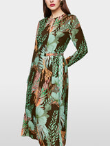 Floral Print Maxi Dress