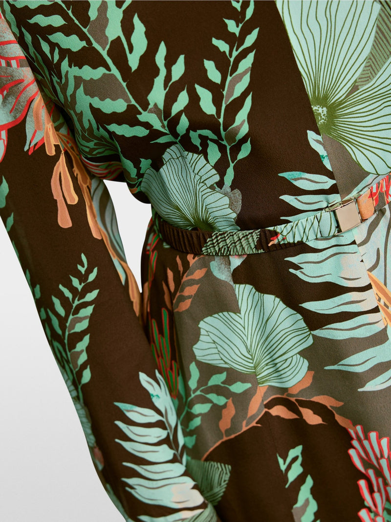 Floral Print Maxi Dress