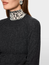 Charcoal Cashmere Sweater
